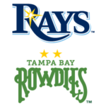 Tampa Bay Rays and Tampa Bay Rowdies Logos