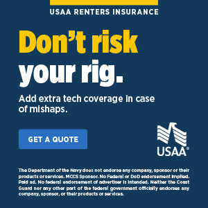 Don't Risk your Rig. USAA Renter's Insurance Advertisement