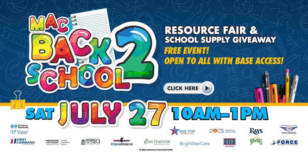 MacBack to School Resource Fair and School Supply Giveaway