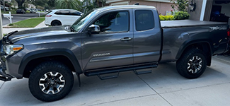 Dark Gray Toyota Tacoma Truck